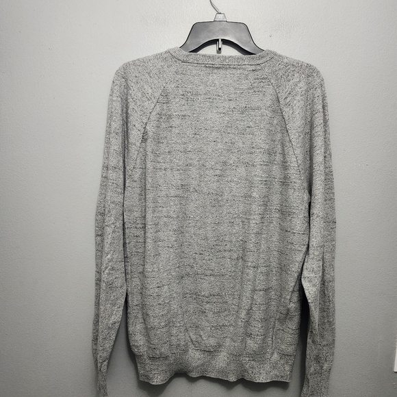 J.crew mercantile men's pullover crew neck sweater size large gray - Picture 6 of 7